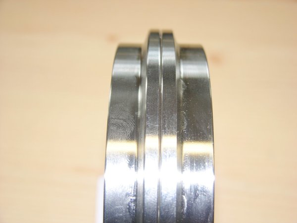 SET 102mm V-Band Schelle 3tlg *NEU* 4 Zoll V Band Auspuff 4"